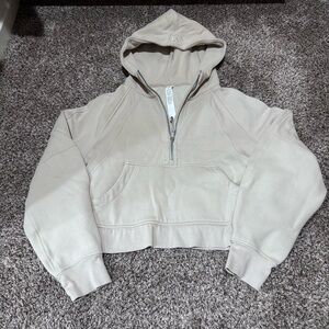 Lululemon scuba oversized half-zip hoodie
